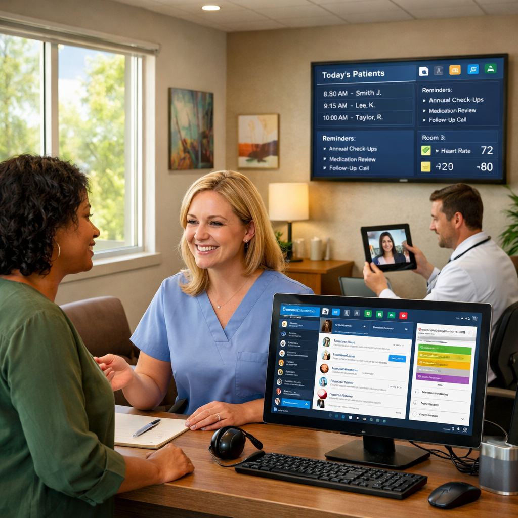 Medical Office Showcasing Unified Communications